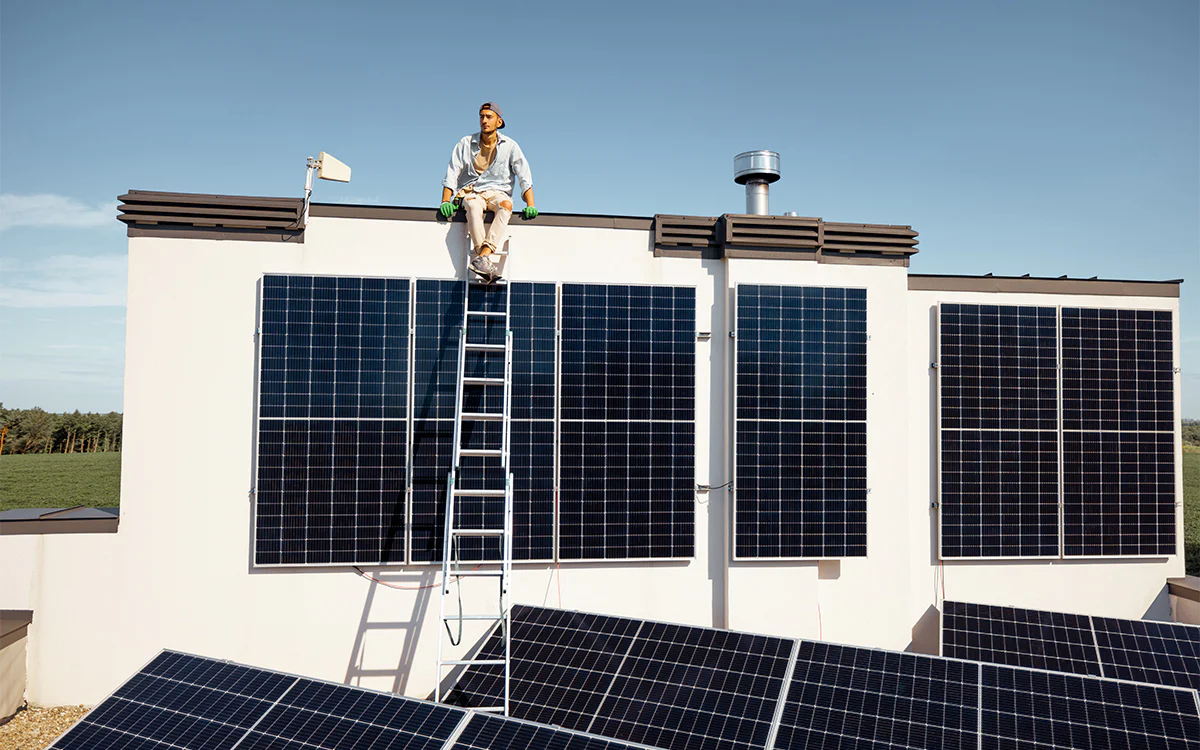 Vertikale Installation Eine neue Grenze für die Solarstromerzeugung
