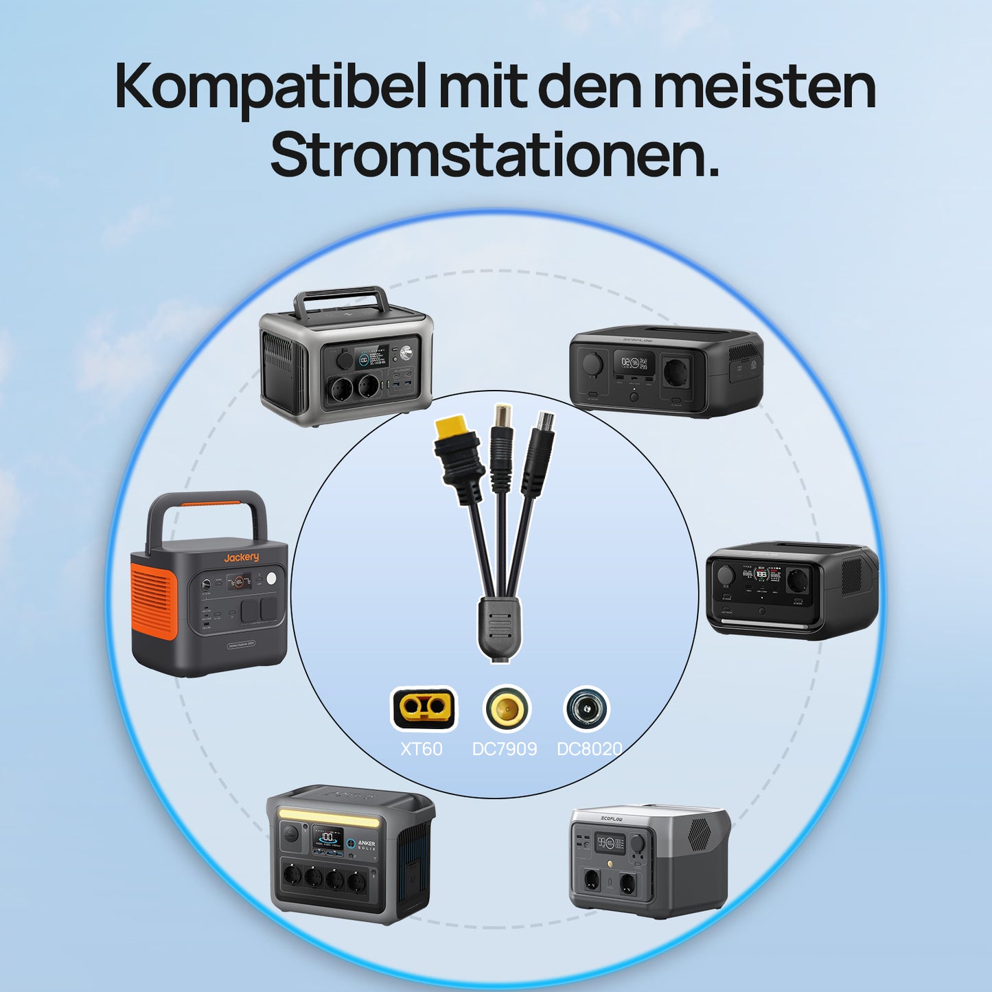 ECO-WORTHY 100Wp 12V Faltbares Solartasche Pro für Camping-2-2
