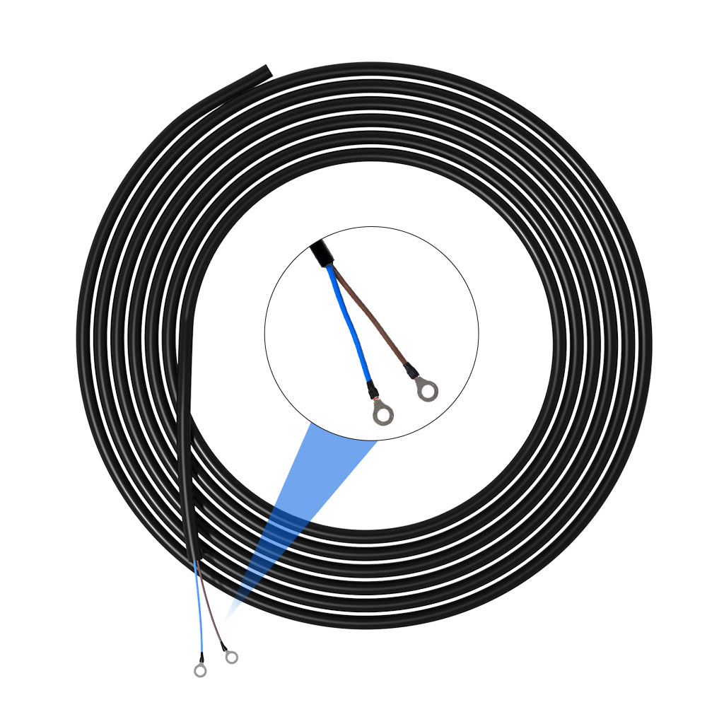 Kabel zwischen ECO-WORTHY Controller und Batterie, verzinnter Kupferdraht, IP65