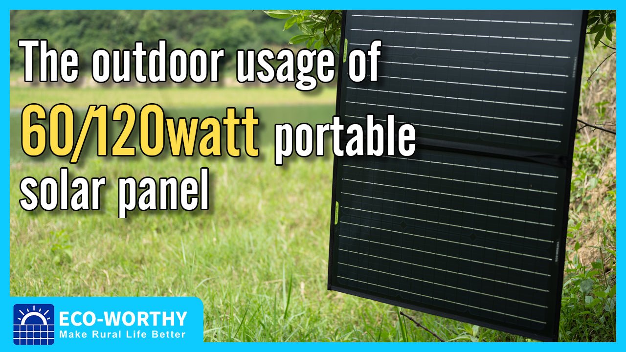 Suitable portable solar panels to go with your outdoor hiking