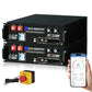 Eco-Worthy 48V 100Ah Server Rack Batterie—Bluetooth und WLAN—IEC 61000—10 Jahre Garantie