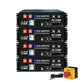Eco-Worthy 48V 100Ah Server Rack Batterie—Bluetooth und WLAN—IEC 61000—10 Jahre Garantie