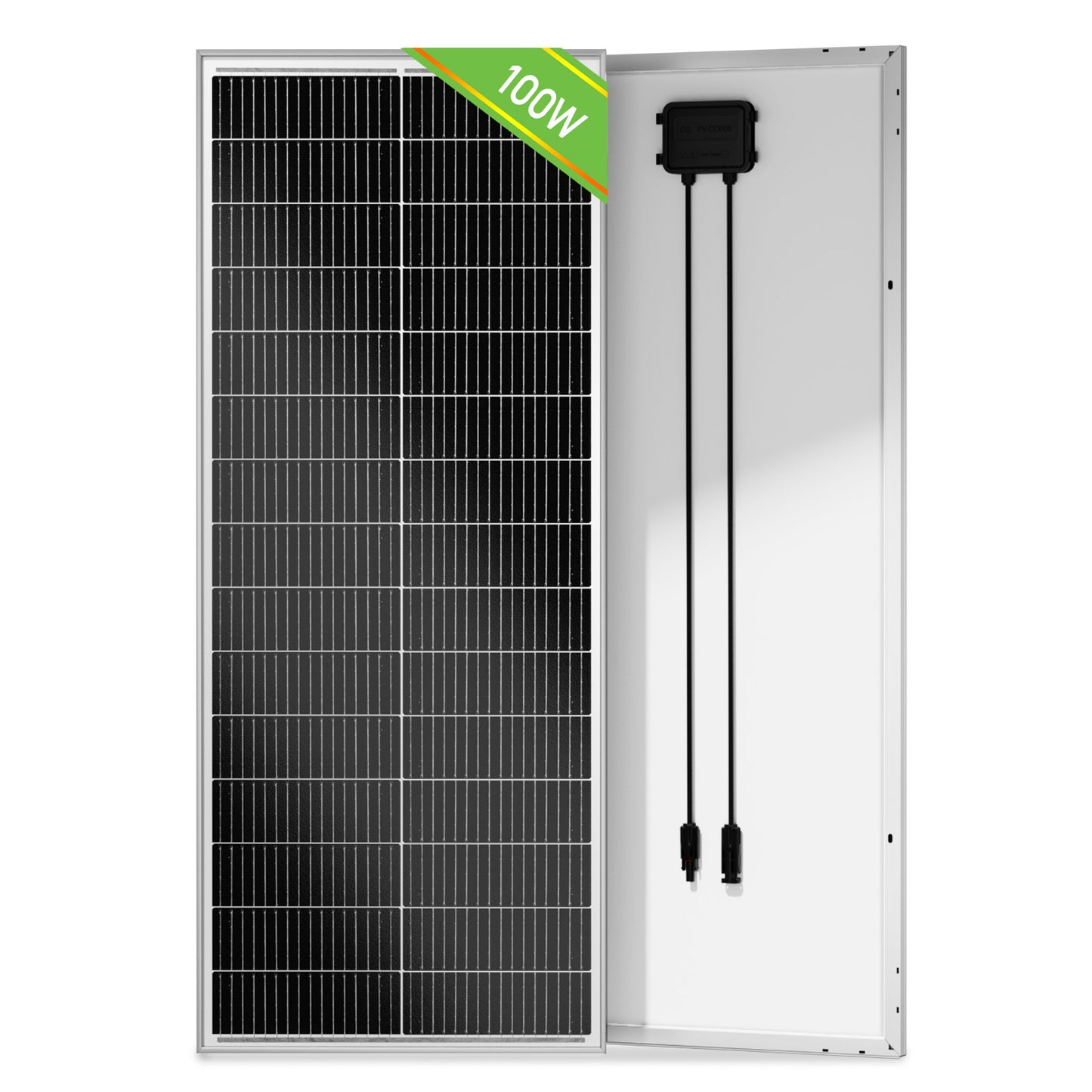 ECO-WORTHY 18V 100W N-Typ monokristallines Solarmodul