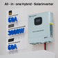 Eco-Worthy 48V 100Ah Wand-Innenbatterie mit 48V 3000W All-in-One-Wechselrichter – Backup-Kit für Zuhause