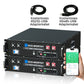 48V (51,2V) 100Ah Server-Rack-Batterie, 5,12kWh Lithium-Batterie, 3U-Größe, mit Bluetooth und WLAN, ≥6.000 Zyklen