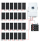 48V 10KW (24 x 430W) Komplettes Off-Grid-Solarkit