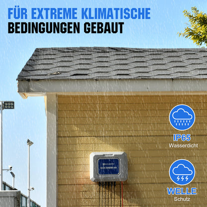 ECO-WORTHY PV-Kombinationskasten 15A – Für 12V/24V/48V Solaranlagen, IP65, mit Überspannungsschutz