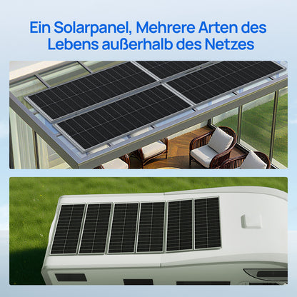 ECO-WORTHY 18V 100W N-Typ monokristallines Solarmodul