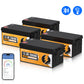 12V 280Ah LiFePO4 Lithium Batterie mit Bluetooth und Untertemperaturschutz