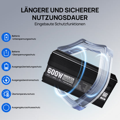 14,6V_ 25A_ LiFePO4_ Ladegerät_ mit_ 600W_ Wechselrichter_ 12V_ bis_ 230V_ für_ Batterie_6