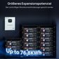 48V (51,2V) 100Ah Server-Rack-Batterie unterstützt bis zu 32 Einheiten parallel.