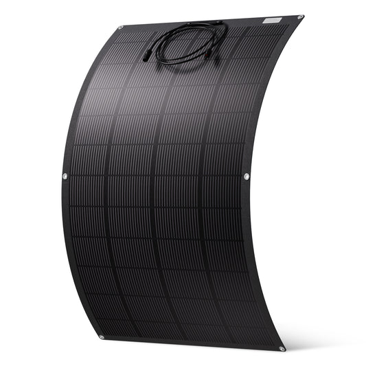 200Wp 12V Flexibles Solarmodul Monokristallin-1