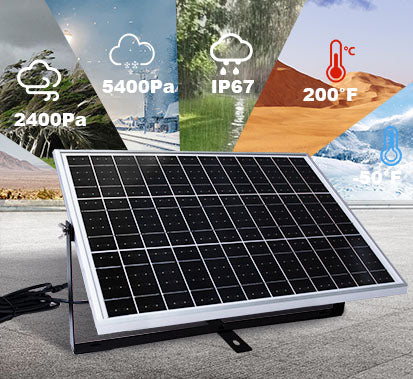 25Wp 12V Solarmodul Monokristallin Erhaltungsladegerät Kit