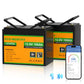 12V 100Ah LiFePO4 Lithium batterie mit Bluetooth