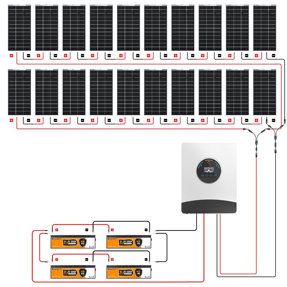 3900Wp48V_20x195Wp_KomplettsetSolaranlagemit15_6kWhLithiumSpeicher_48V6000WHybridWechselrichter-4