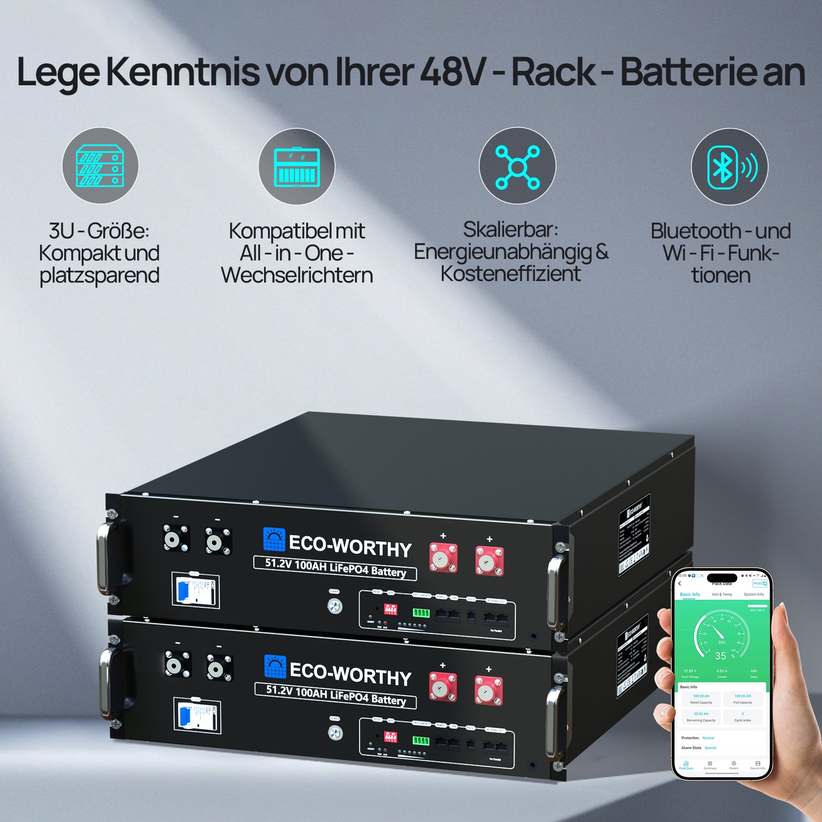 48V 10KW (24 x 430W) Komplettes Off-Grid-Solarkit-3