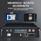 48V (51,2V) 100Ah Server-Rack-Batterie, 5,12kWh Lithium-Batterie, 3U-Größe, mit Bluetooth und WLAN, ≥6.000 Zyklen