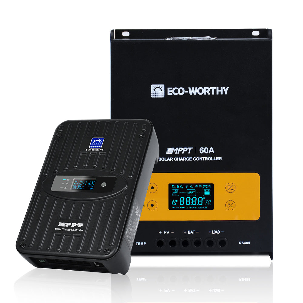 ECO-WORTHY 10A 12V Batterie Ladegerät Halter für Bleisäure LiFePO4