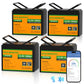 12V 100Ah LiFePO4 Lithium batterie mit Bluetooth und Untertemperaturschutz