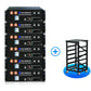 ECO-WORTHY 48V (51,2V) 100Ah Server-Rack-Batterie mit Bluetooth und WLAN | Version 3