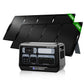 Eco-Worthy 2400W Tragbare Powerstation—2048Wh—WLAN und Bluetooth—Notstromversorgung