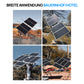 Dual Axis Solar Tracking System (Erweiterte Version, +40 % Effizienz) mit Tracking Controller-8