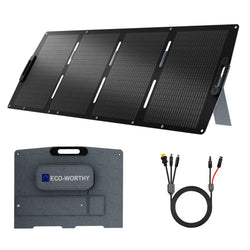 ECO-WORTHY 200Wp 24V Faltbares Solarpanel Pro für Camping, RV