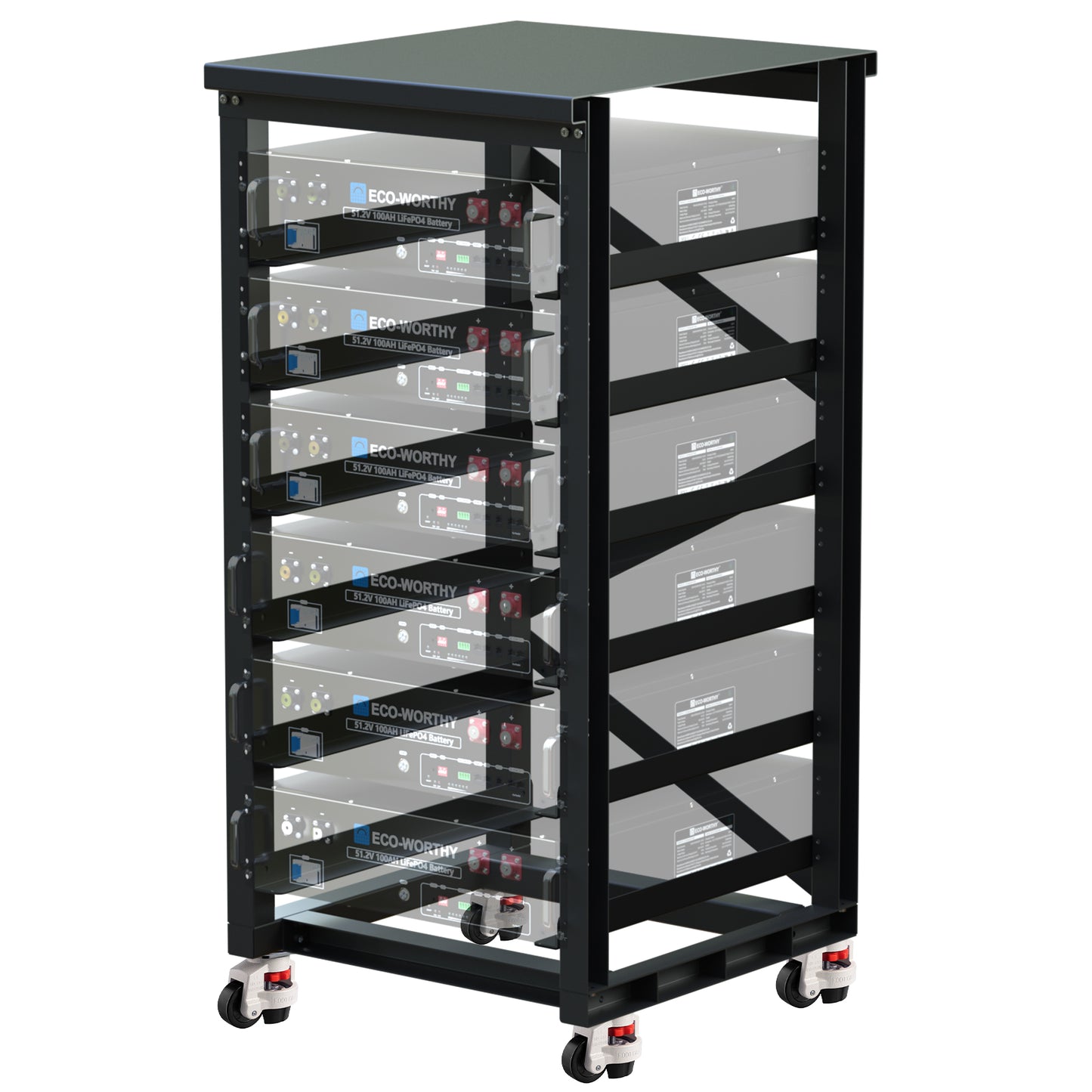 ECO-WORTHY 6-lagiges 19-Zoll-Server-Farm-Rack-1