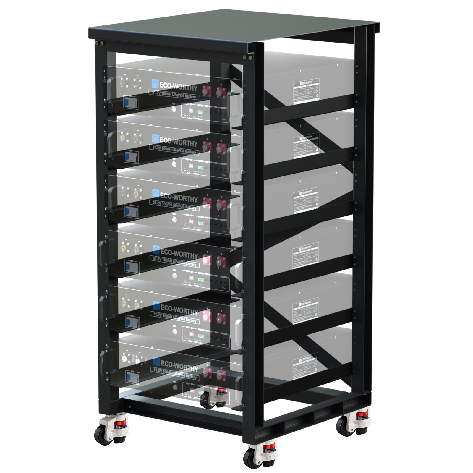 ECO-WORTHY 6-lagiges 19-Zoll-Server-Farm-Rack-1