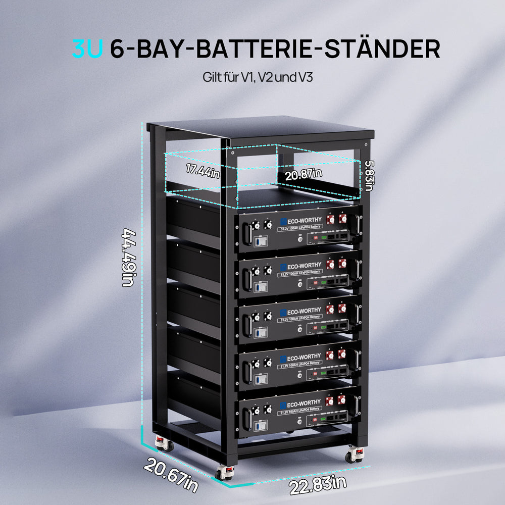 ECO-WORTHY 6-lagiges 19-Zoll-Server-Farm-Rack-3