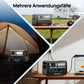 ECO-WORTHY Tragbare 2400W Powerstation: Multi-Szenario-Anwendungen
