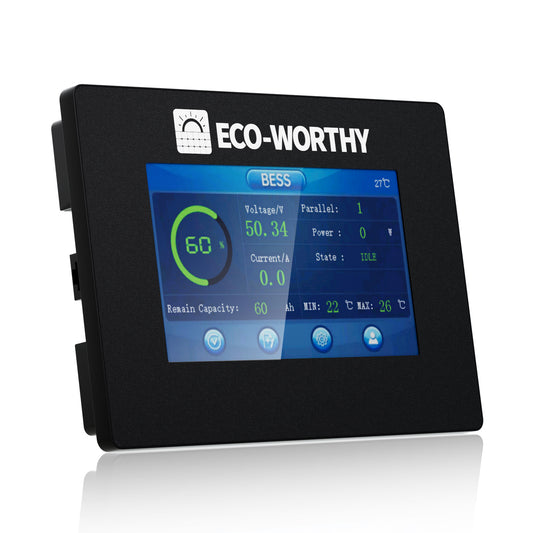 Eco-Worthy ESM100 Batteriemonitor für die Cubix-100 und Wandmontage-Batterien