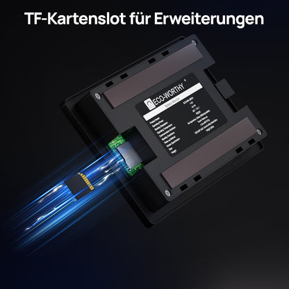 ECO-WORTHY ESM100 Batteriemonitor für die Cubix-100 und Wandmontage-Batterien