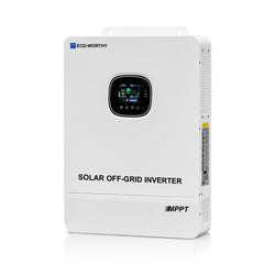 Eco-Worthy 10kW 48V Netzunabhängiger Solar-Wechselrichter—48V DC zu 230V AC—11000@500V PV Eingang