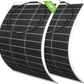 Eco-Worthy 130Wp 12V Flexibles Solarmodul Monokristallin