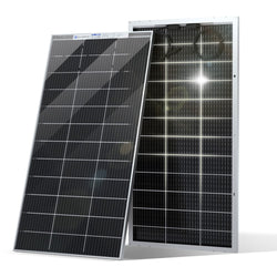 Eco-Worthy 195Wp 12V Bifaziale Solarmodul Monokristallin
