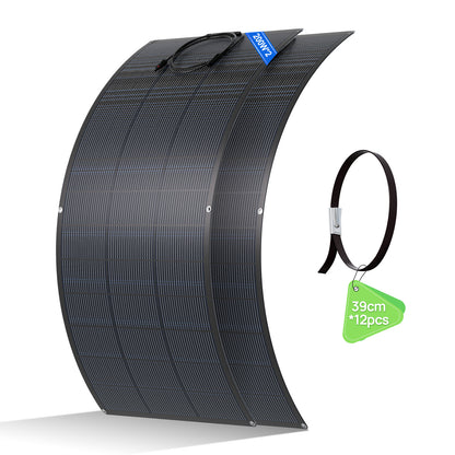 Eco-Worthy 200Wp 24V Flexibles Solarmodul Monokristallin