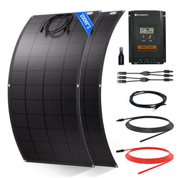Eco-Worthy 24V 400W Komplettes autarkes Solarsystem