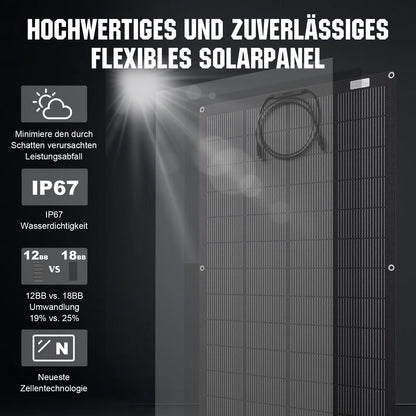 Eco-Worthy 24V 400W Komplettes autarkes Solarsystem