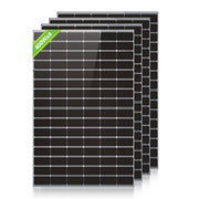 Eco-Worthy 400W*4 1600W N-Typ Monokristall Solarmodul | geeignet für Balkon Solarkraftwerke, netzgekoppelt und netzunabhängig