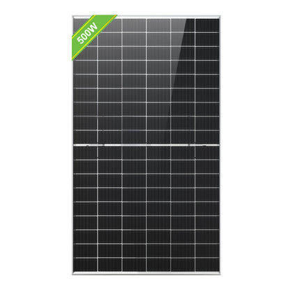 Eco-Worthy 500W monokristallines Solarmodul | geeignet für Balkon Photovoltaik