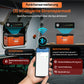 Eco-Worthy EnergyTrek-Serie 12V 314Ah LiFePO4 Lithium Batterie—Bluetooth und Untertemperaturschutz—LED-Statusleuchte