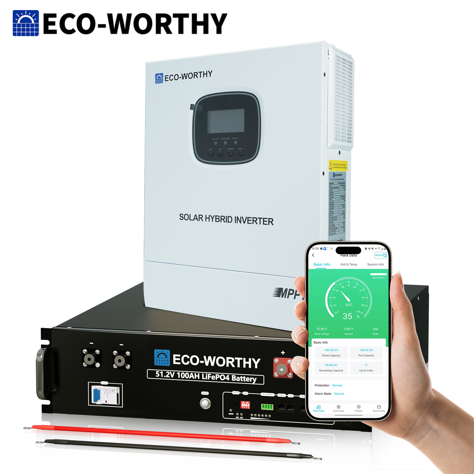 otstromversorgungssystem__Privathaushalte__mit__48V__100Ah__LiFePO4-Batterie__und__48V__3000W__Hybrid-Wechselrichter__1