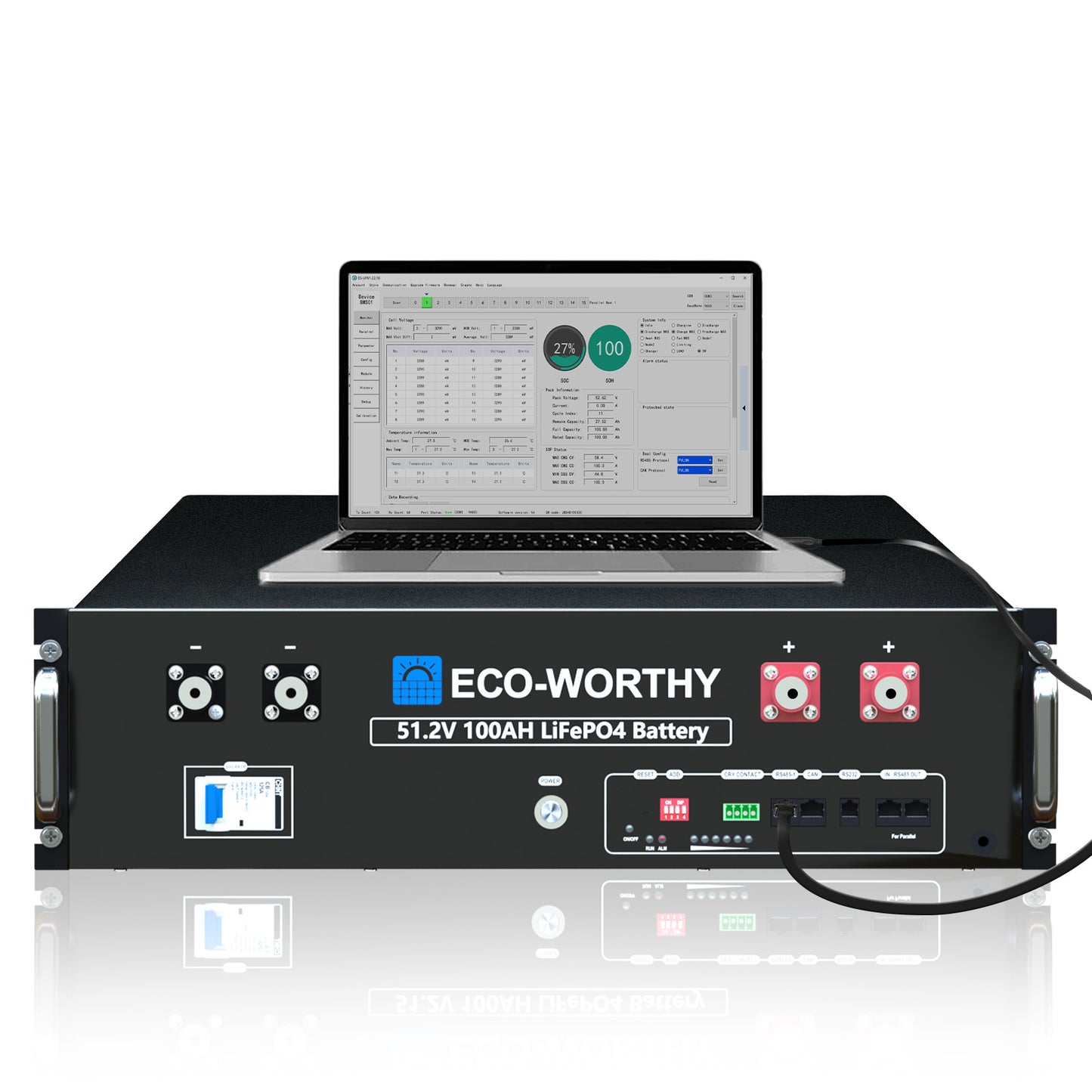 RS232/RS485-auf-USB-Adapterkabel für Server-Rack-Batterie und PC-Kommunikation