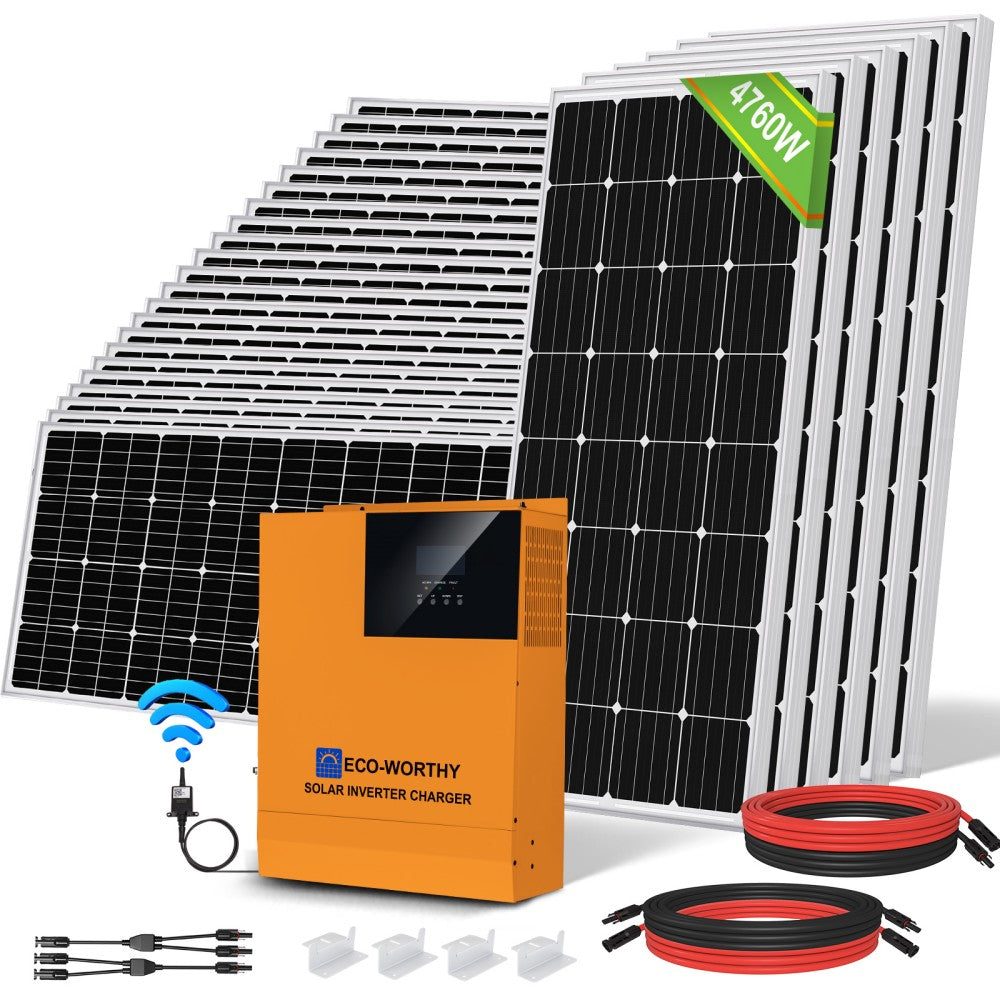 ecoworthy_48V_4760W_complete_solar_panel_kit_household_2