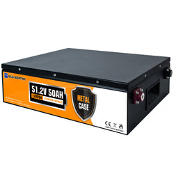 Eco-Worthy EnergyRock-Serie 48V 50Ah LiFePO4 Lithium Batterie