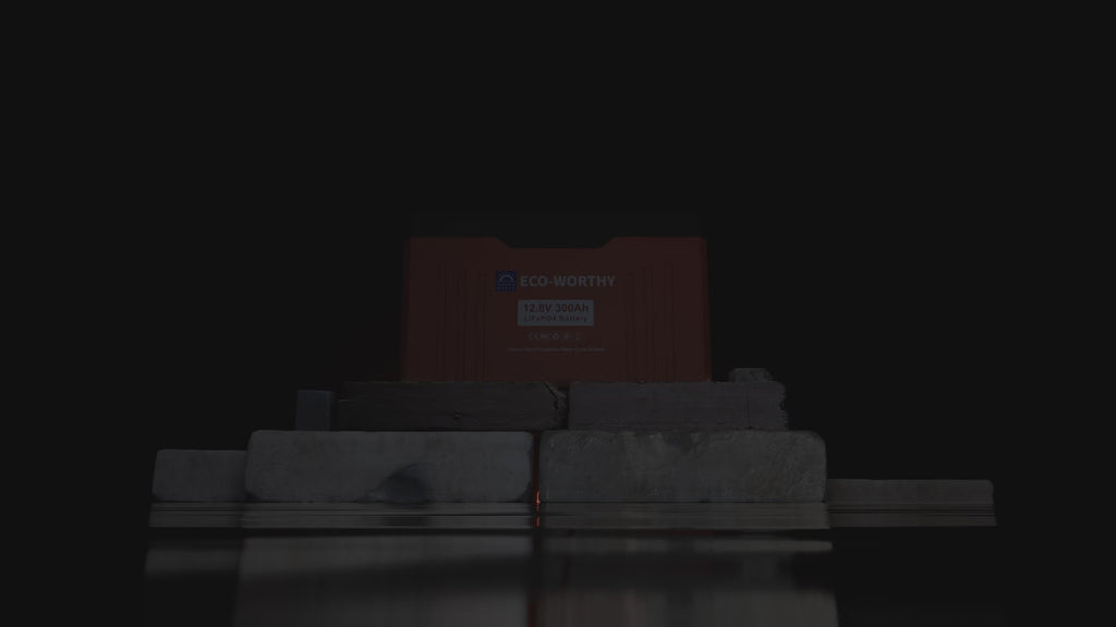 12V 300Ah LiFePO4 Lithium Batterie mit Bluetooth und Untertemperaturschutz