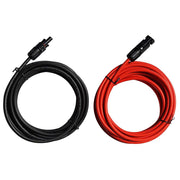 2x 5m Solarkabel 4mm² mit MC4 Stecker für Solaranlage