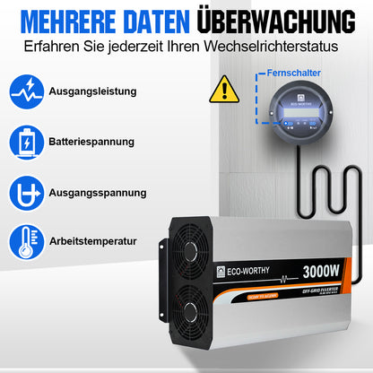 Eco_worthy_3000W_24V_Solar_Wechselrichter_Reiner_Sinus_DC_24V_AC_220V_5