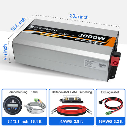 Eco_worthy_3000W_24V_Solar_Wechselrichter_Reiner_Sinus_DC_24V_AC_220V_7